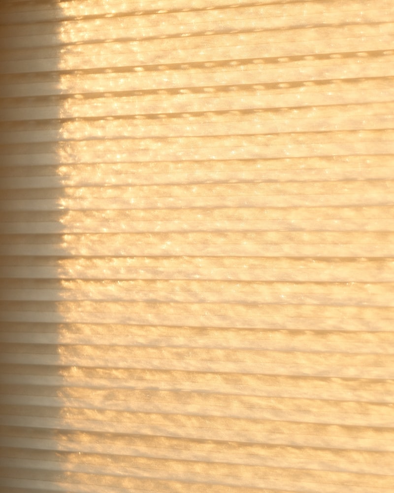 Cellular honeycomb shade detail