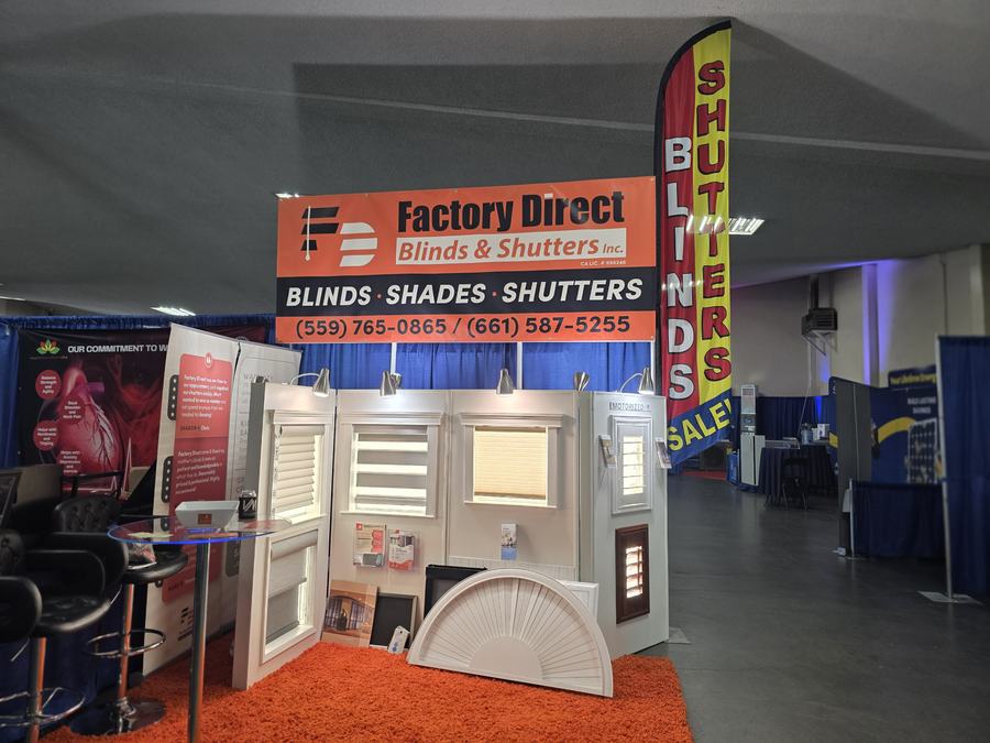 Show floor, samples out
