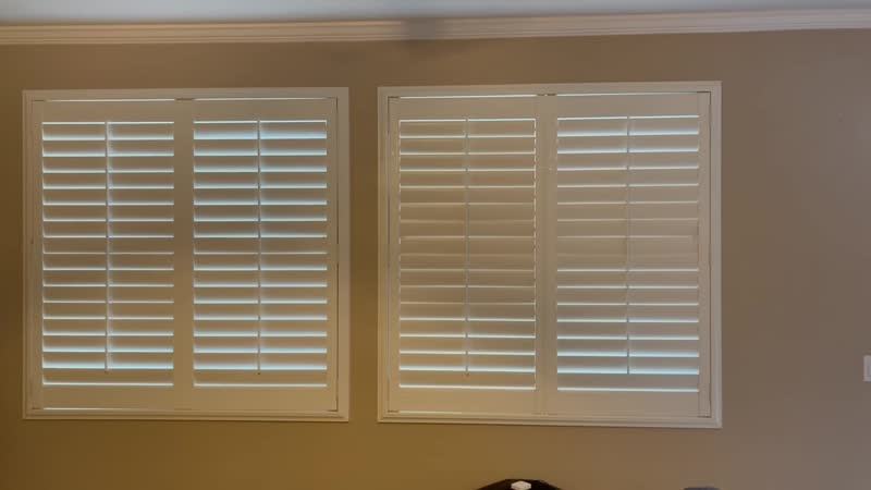 Walkthrough: bedroom shutters